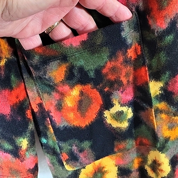 NWOT Nina Leonard Dolce Knit Duster Cardigan Size PS - Picture 3 of 9